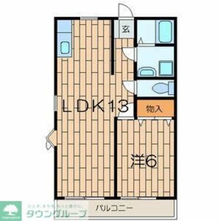 アコルデ妙蓮寺の物件間取画像